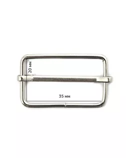 Шлевка металл TSW ш.3,5см арт. МГ-5131-1-МГ0325399