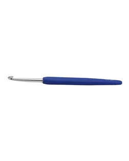 Крючок для вязания с эргономичной ручкой Knit Pro 30910 Waves 4,5мм, алюминий, серебристый/колокольчик арт. МГ-18361-1-МГ0174032