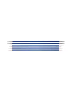 Спицы чулочные Knit Pro 47039 Zing 4мм/20см, алюминий, 5шт арт. МГ-19595-1-МГ0181215