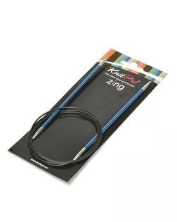 Спицы круговые Knit Pro 47159 Zing 4мм/100см, алюминий арт. МГ-19642-1-МГ0181401
