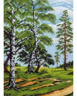 Рисунок на канве МАТРЕНИН ПОСАД - 0590 На лесной опушке арт. МГ-22789-1-МГ0197721