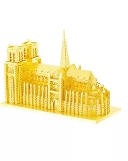 Купить Сборные наборы Объемная металлическая 3D модель Notre Dame Cathedral 10х4,4х7см арт. МГ-34847-1-МГ0256274 оптом в Липецке