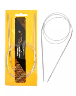 Спицы для вязания круговые Maxwell Gold, металл Ø3,0 мм /80 см арт. МГ-44096-1-МГ0529973