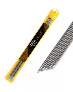 Спицы для вязания чулочные Maxwell Gold, металл д.4,0мм/25см (5шт) арт. МГ-44111-1-МГ0529988