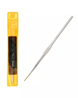 Крючки для вязания Maxwell Gold односторонние с золотой головкой никель 0,8мм, 12см арт. МГ-50399-1-МГ0615549