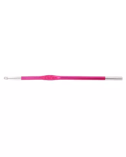 Крючок для вязания Knit Pro 47471 "Zing" 5мм, алюминий, рубиновый арт. МГ-52720-1-МГ0635462