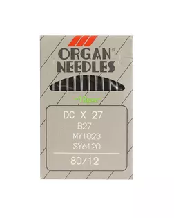 Иглы для оверлока ORGAN №80/12 арт. МГ-67316-1-МГ0749458