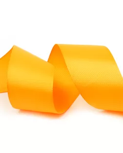 Лента IDEAL репсовая в рубчик ш.5см (662(025) св.оранжевый) арт. МГ-70282-1-МГ0253330