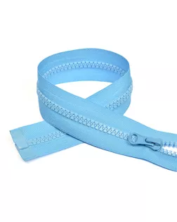 Молния трактор №5 1 замок, 80см, цв.F331 голубой арт. МГ-70844-1-МГ0265764