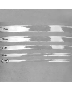 Лента силиконовая прозрачная 38002 ш.0,3см арт. МГ-73547-1-МГ0648434