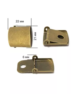 Застежка для бейсболки ТВ.JX8021 арт. МГ-79050-1-МГ0366753