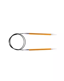 47202 Knit Pro Спицы круговые Zing 2,25мм/150см, алюминий, янтарный арт. МГ-82205-1-МГ0761546