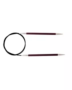 47213 Knit Pro Спицы круговые Zing 6мм/150см, алюминий, фиолетовый бархат арт. МГ-82216-1-МГ0761557