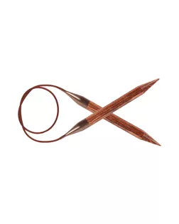 31086 Knit Pro Спицы круговые Ginger 3,25мм/80см, дерево, коричневый арт. МГ-82245-1-МГ0761586