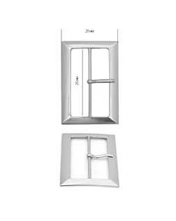 Пряжка металл TBY.2622 ш.2,5см арт. МГ-89907-1-МГ0780824