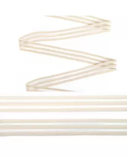 Резинка декоративная с прозрачными вставками Нейлон ш.2см 30м цв.сумрачно-белый F102 арт. МГ-108059-1-МГ0961079