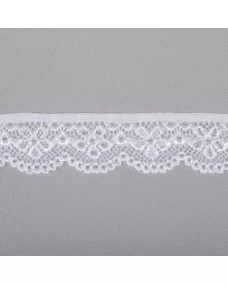 Кружево-стрейч KRUZHEVO ш.2,5см (01 белый) арт. МГ-108617-1-МГ0959918