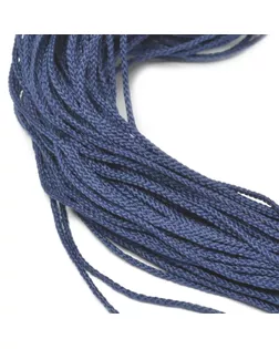 Шнур для мокасин, 1с-16, д.0,15см (синий) арт. МГ-108680-1-МГ0179248
