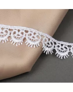 Кружево гипюр KRUZHEVO ш.1,6см (01 белый) арт. МГ-110761-1-МГ0981704