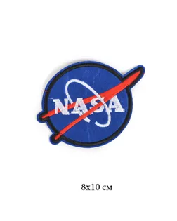 Термоаппликации NASA 8х10 см уп.10 шт арт. МГ-111484-1-МГ0739446
