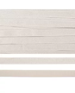 Резинка TBY бельевая (для бретелей) 15мм цв.F102 сумрачно-белый уп.25м арт. МГ-113373-1-МГ0988131