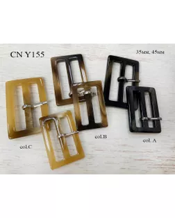 Пряжки CN Y155 черный col.a, 45 мм арт. МБ-4261-2-МБ00000251106