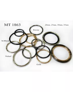 Пряжки MT 1863 золото gold, 35 мм арт. МБ-4089-12-МБ00000249554