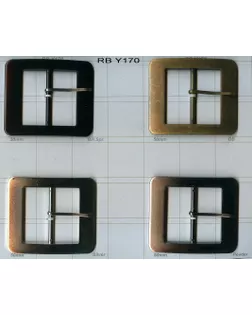 Пряжки RB Y170 черный blk.spr., 50 мм арт. МБ-2352-1-МБ00000131693