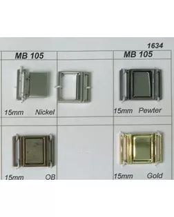 Пряжки MB 105 арт. МБ-547-3-МБ00000237180