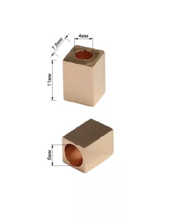 Наконечник металл р.0,78х1,1см (100шт) арт. ССФ-423-7-ССФ0017583031