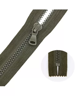 Молния тракторная неразъемная Т5, 20см, слайдер-G40, цвет хаки, тип МТK5ТД40 арт. ССФ-3419-8-ССФ18099257.00008