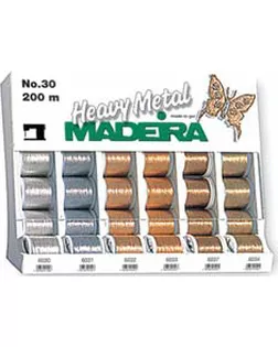 Стенд для ниток Madeira Heavy Metal №30, 200м арт. СВКТ-12568-1-СВКТ0145711
