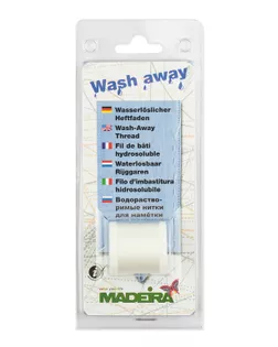 Купить Нитки для наметки водорастворимые WASH AWAY, 200м MADEIRA арт. СВКТ-12335-1-СВКТ0024046 оптом в Липецке