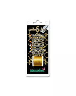 Нитки для вышивания и отделки GoldenSilver 100м золотой арт. СВКТ-12541-1-СВКТ0262066