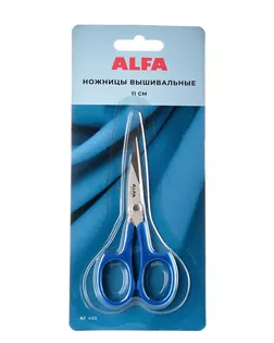 Ножницы вышивальные, 11 см, ALFA арт. СВКТ-6582-1-СВКТ0270898