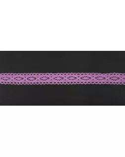 Тесьма кружевная, 21мм, цвет пурпурный, ALFA арт. СВКТ-7880-1-СВКТ0030554