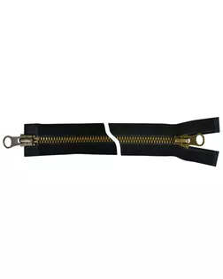 Молния Metalux, двухзамковая, античное золото, тип5 (70см) 501 gold 70 арт. СВКТ-10583-1-СВКТ0077883