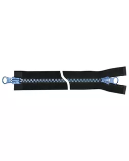 Молния Metalux, двухзамковая, голубая, тип5 (70см) 501 blue 70 арт. СВКТ-10604-1-СВКТ0077914