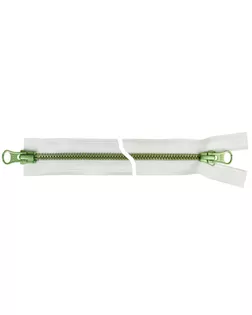 Молния Metalux, двухзамковая, зеленая, тип5 (65см) 501 green 65 арт. СВКТ-10612-1-СВКТ0077926