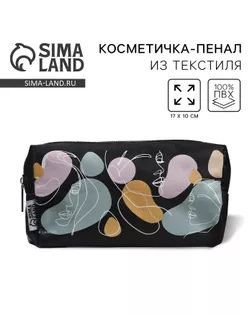 Косметичка «Девушка» 17х10х5 см, на молнии арт. СМЛ-231739-1-СМЛ0010039554