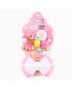 Набор заколок для волос, 5 штук, Коты аристократы арт. СМЛ-231839-1-СМЛ0010048263