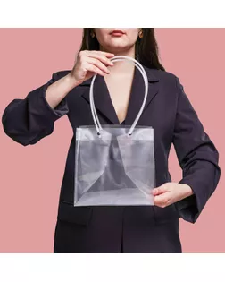 Пакет подарочный с квадратным дном  20 х 20 х 20 см арт. СМЛ-232155-1-СМЛ0010068467