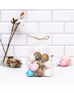 Пакет подарочный "Пасхальные зайчики", 20 х 35 см, 25 мкм арт. СМЛ-232502-1-СМЛ0010083686