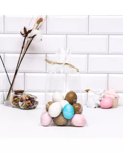 Пакет подарочный "Пасхальное ассорти", 20 х 35 см, 25 мкм арт. СМЛ-232510-1-СМЛ0010083697