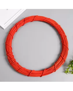Кольцо ротанг для изготовления ловца снов "Красный" d=30 см арт. СМЛ-232943-1-СМЛ0010104366