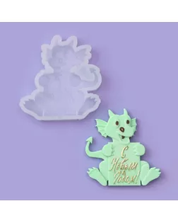 Силиконовый молд для леденцов и шоколада «С Новым годом» арт. СМЛ-233203-1-СМЛ0010115076