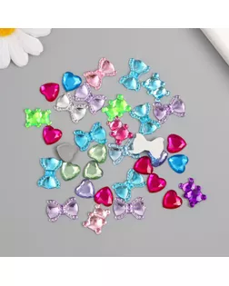 Декоративные Стразы Ассорти 2 1,2х1,2 см: 1,2х1,6 см; 1,8х1,4 см набор 8 гр арт. СМЛ-282350-1-СМЛ0010183892