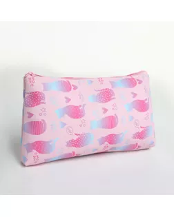 Косметичка на молнии, цвет розовый арт. СМЛ-233937-2-СМЛ0010188319