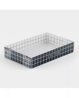 Кондитерская упаковка, коробка для макарун с PVC крышкой, «Для тебя», 17 х 12 х 3 см арт. СМЛ-235092-1-СМЛ0010242573