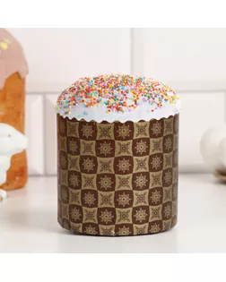 Форма бумажная для кекса, маффинов и кулича "Новый стандарт" 90х90 мм, МИКС (фасовка 2000 шт)   1026 арт. СМЛ-266512-1-СМЛ0010262119